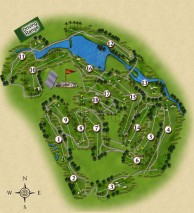 Danau Golf Club - Layout
